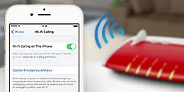 WiFi Calling - T&eacute;l&eacute;phoner par WiFi